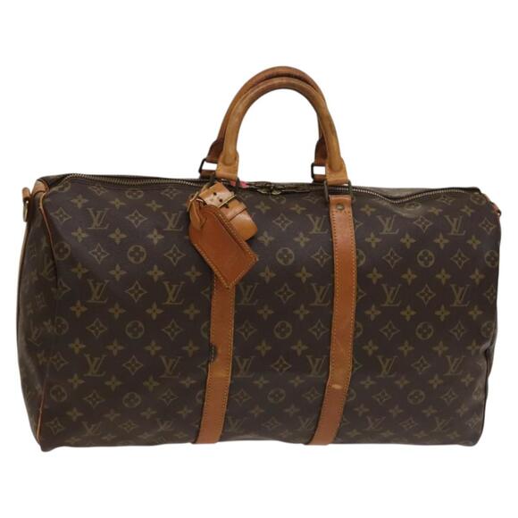 LOUIS VUITTON Monogram Keepall Bandouliere 50 Boston Bag M41416 - Picture 1 of 16